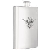 Vermont Wheel Club Flask Flachmann (Rechts)