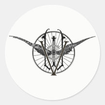 Vermont Wheel Club Logo-Aufkleber