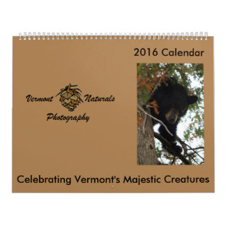 Vermont-wild lebende Tiere Kalender