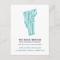 VERMONT Wir haben neue Adresse Neue Zuhause versch