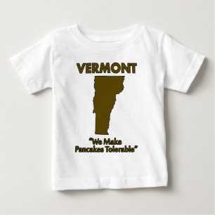 Vermont - Wir machen Pfannkuchen erträglich Baby T-shirt