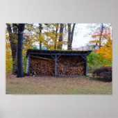 Vermont Wood Shed Poster (Vorne)