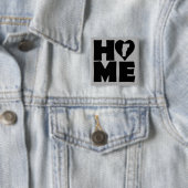 Vermont Zuhause Heart Staat Button Abzeichen Butto (Beispiel)
