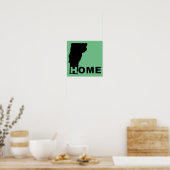 Vermont Zuhause weg vom Staat Poster (Küche)