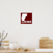 Vermont Zuhause weg vom Staat Poster (Küche)