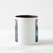 VermontAngler Fisherman Scene Tasse (Zentrum)