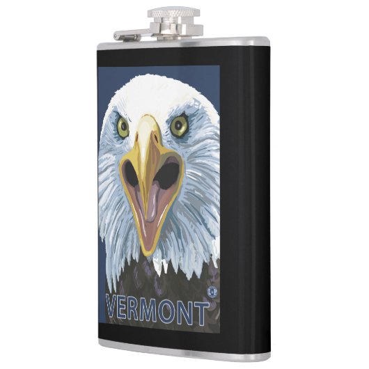 VermontEagle herauf nahes Flachmann (Links)