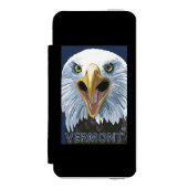 VermontEagle herauf nahes Incipio iPhone Geldbeutel-Hülle (Folio Vorderseite)