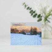 Vermontenhaus Postkarte (Stehend Vorderseite)