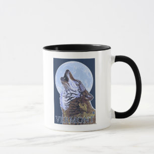VermontHowling Wolf Tasse