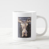 VermontMoose herauf nahes Jumbo-Tasse (Rechts)