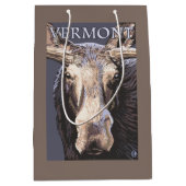 VermontMoose herauf nahes Mittlere Geschenktüte (Vorderseite)