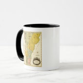 VermontPanorama Karte Vermont Tasse (Vorderseite Links)