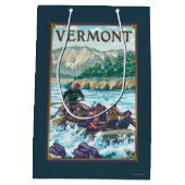 VermontRiver, das Szene flößt Mittlere Geschenktüte (Rückseite)