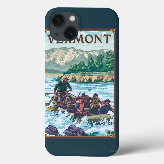 VermontRiver Rafting Scene Case-Mate iPhone Hülle (Rückseite)