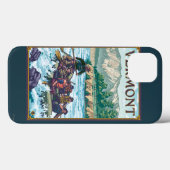 VermontRiver Rafting Scene Case-Mate iPhone Hülle (Rückseite (Horizontal))