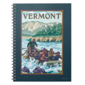 VermontRiver Rafting Scene Notizblock (Vorderseite)