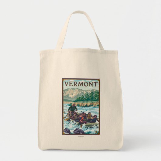 VermontRiver Rafting Scene Tragetasche (Vorne)