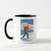 VermontSkier Carry Skis Tasse (Links)