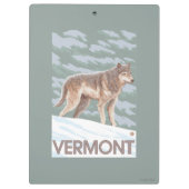 VermontWolf Szene Klemmbrett (Rückseite)