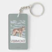 VermontWolf Szene Schlüsselanhänger (Rückseite)