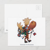 Vermoosin' Da Mountainz Postkarte (Vorne/Hinten)