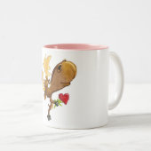 Vermoosin Kaffee-Tasse Zweifarbige Tasse (VorderseiteRechts)