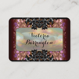 Vermothe Blumenblatt 2,5" Perle beruflich Visitenkarte