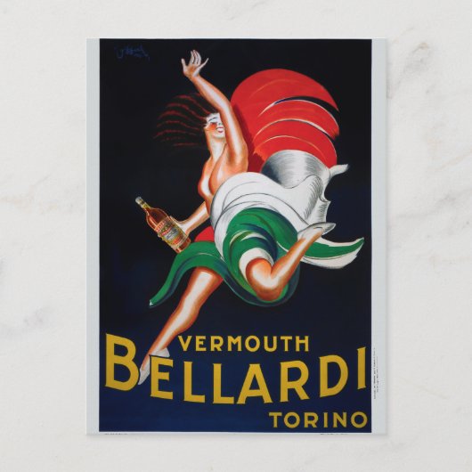 Vermouth Bellardi Torino Postkarte (Vorderseite)