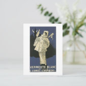Vermouth Blanc Postkarte (Stehend Vorderseite)