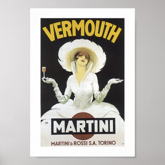 Vermouth Martini Poster (Vorne)