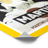 Vermouth Martini Poster (Ecke)