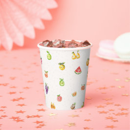 Vermutetes Obst Pappbecher