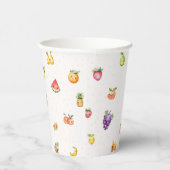 Vermutetes Obst Pappbecher (Rechts)