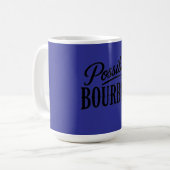 Vermutlich Bourbon 15 oz Tasse (Vorderseite Links)