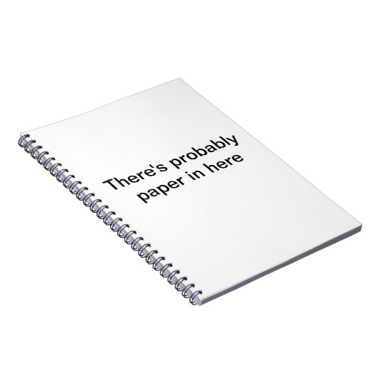 Vermutlich Papier Notizblock (Rechte Seite)