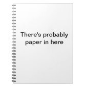 Vermutlich Papier Notizblock (Vorderseite)