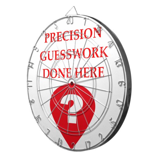 VERMUTUNG DARTSCHEIBE (Vorderseite rechts)