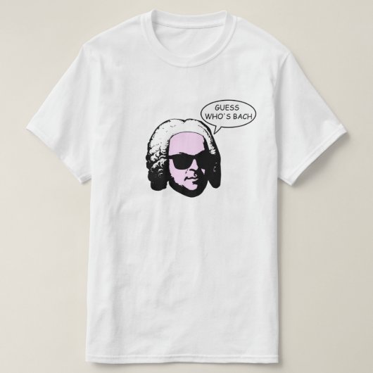 Vermutung, die Bach ist T-Shirt (Design vorne)