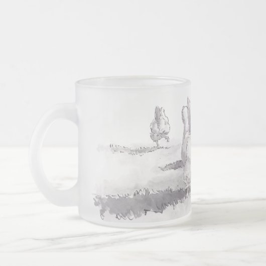 Vermutung was? Mattierte kurze Tasse des (Links)