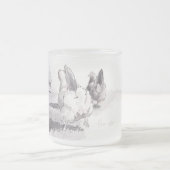 Vermutung was? Mattierte kurze Tasse des (Mittel)