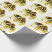 Vermutung welcher Huhn-Hintern Geschenkpapier (Ecke)