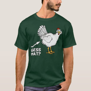 Vermutung welcher Huhn-Hintern T-Shirt