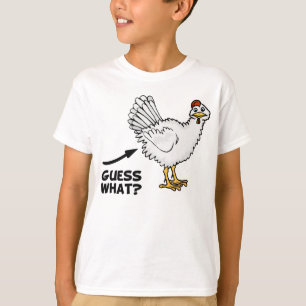 Vermutung welcher Huhn-Hintern T-Shirt