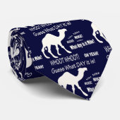 Vermutung, welcher Tag es ist? Krawatte (Gerollt)