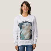 Vern the Prince of a  Lamb Riding Shotgun  Sweatshirt (Vorne ganz)