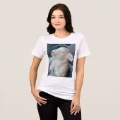 Vern the Prince of a  Lamb Riding Shotgun  Tri-Blend Shirt (Vorderseite voll)