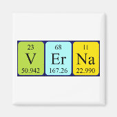 Verna Periodenmagnet Magnet (Vorne)