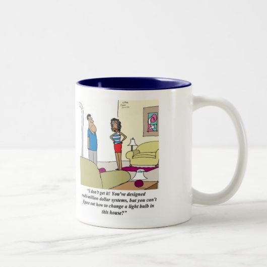 Vernachlässigen Sie nicht, Ihr Geschäfts-Analyse Zweifarbige Tasse (Rechts)