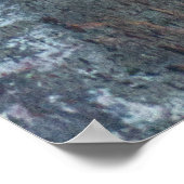 Vernachlässigte alte Mauer Poster (Ecke)